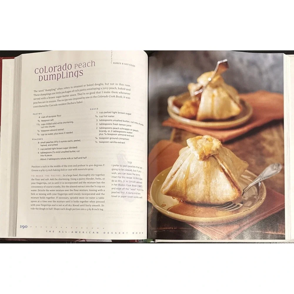 All American Dessert Book Nancy Baggett Cookbook Hardcover Recipes‎